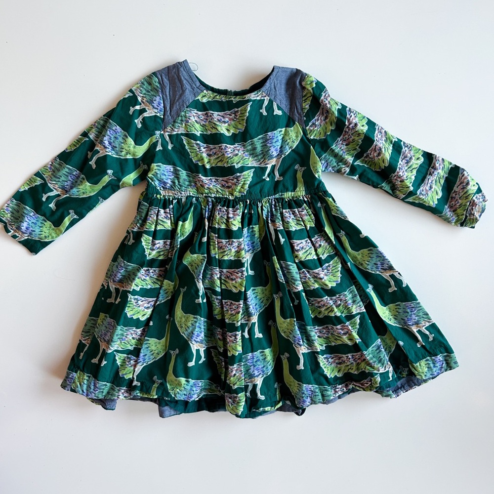 Pink Chicken Peacock Dress 2T